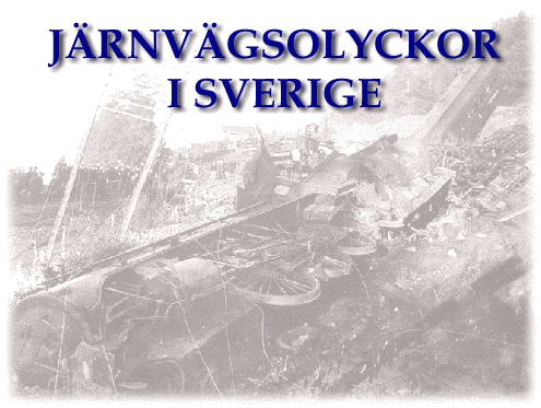Järnvägsolyckor i Sverige